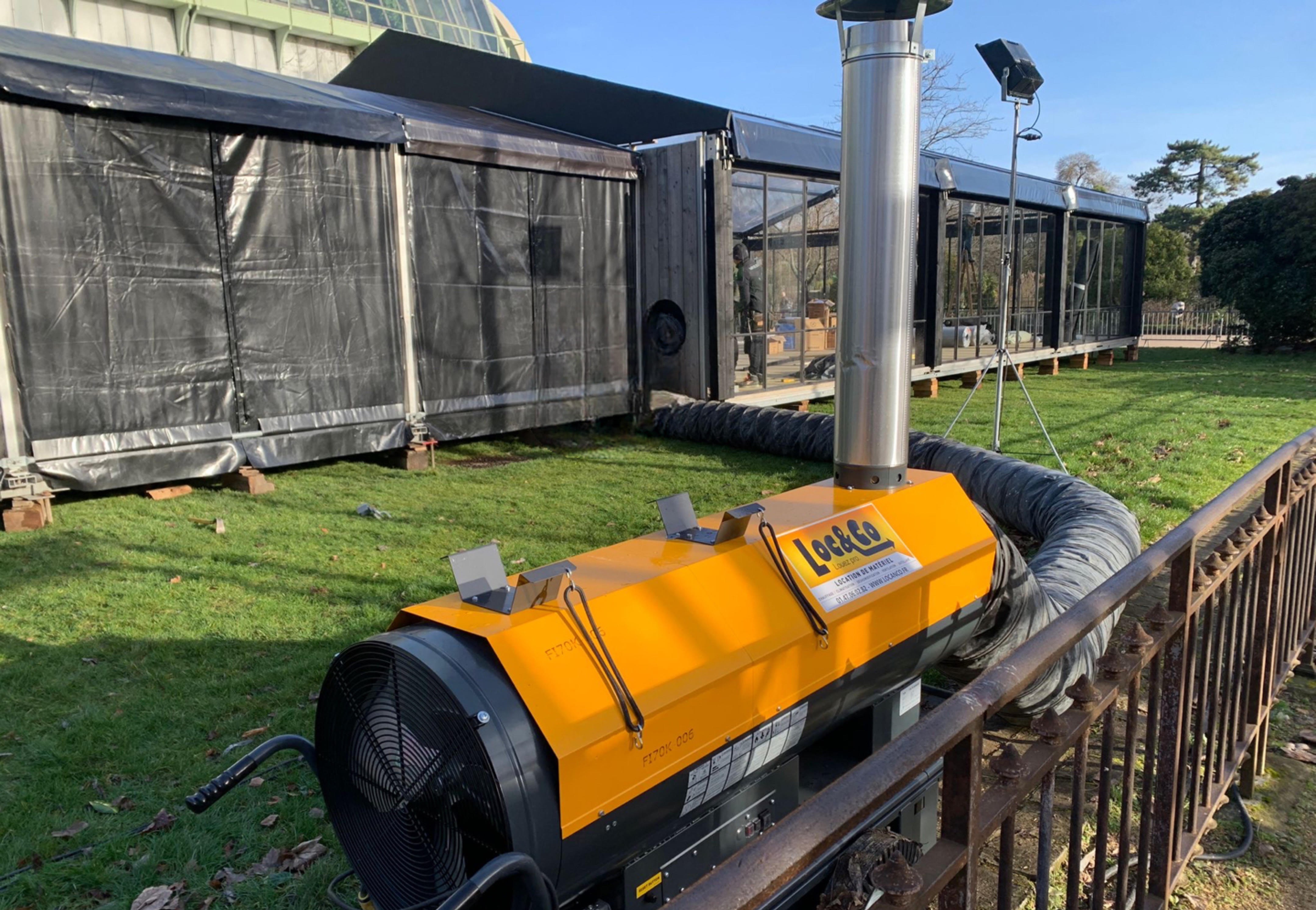 Chauffage temporaire