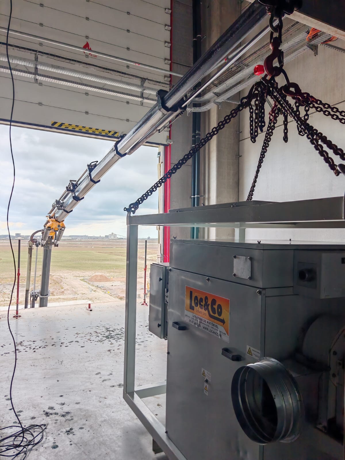 Assèchement après sinistre ou béton