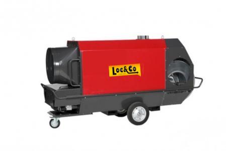 Location générateur d'air chaud au fioul dans toute la France 200 kW - Chauffage indirect 