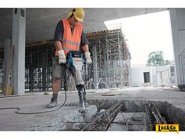 Location marteau piqueur dans toute la France 32 kg - 230 V - Brise béton