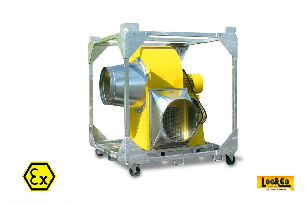 Location ventilateur ATEX dans toute la France - 35 000 m3/h