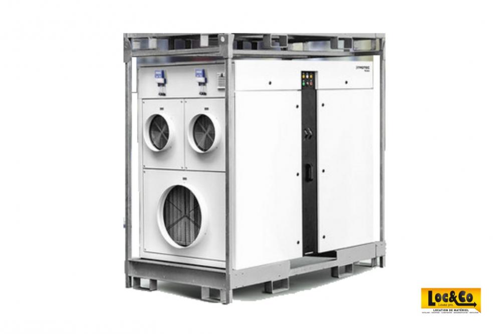 Location déshydrateur à absorption dans toute la France - 15,7 kg / 24 h – 400 V