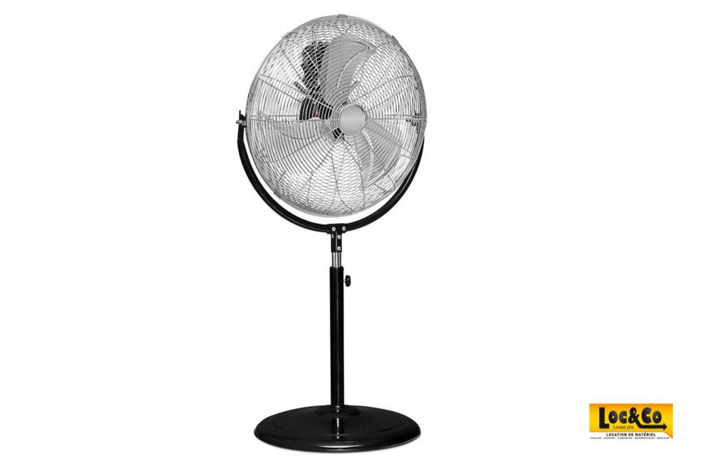 Location ventilateur brasseur d'air sur pied dans toute la France - 4 000 m3/h - 230 V