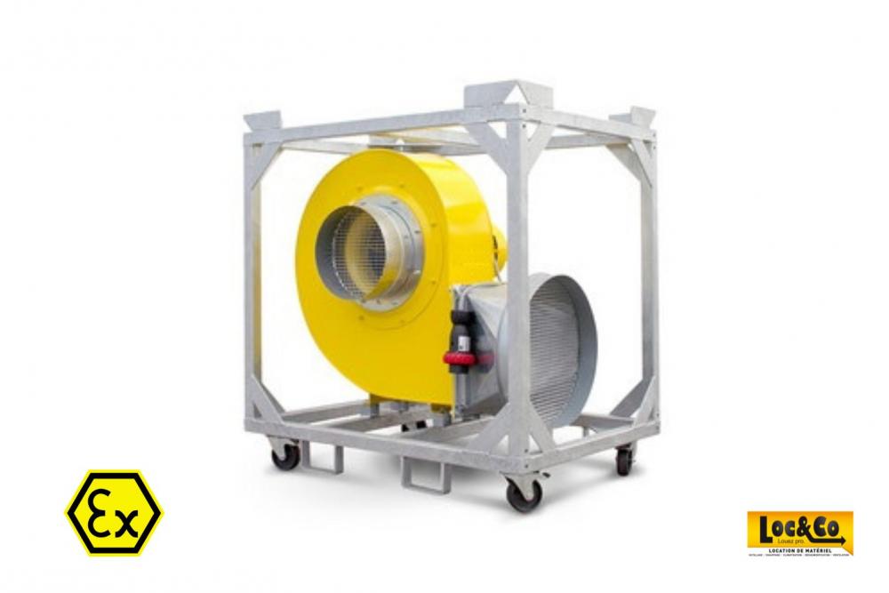 Location ventilateur ATEX dans toute la France - 12 000 m3/h