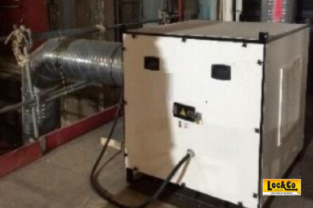 Location extracteur d'air isolé dans toute la France- 25 500 m3/h