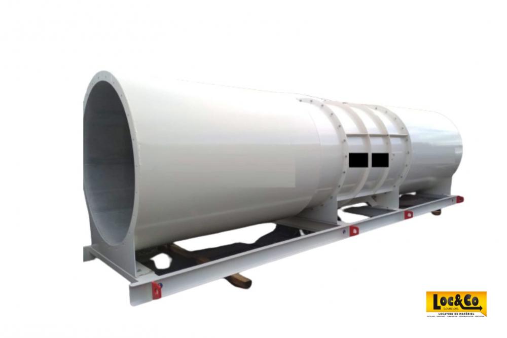 Location ventilateur tunnel - 40 m3/s