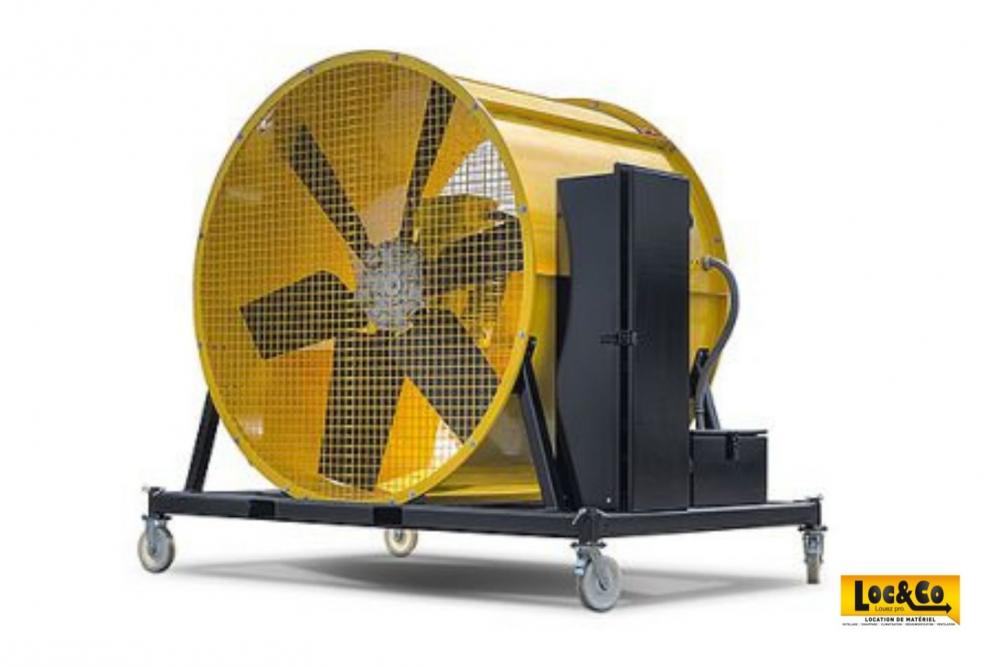 Location brasseur d'air - 275 000 m3/h