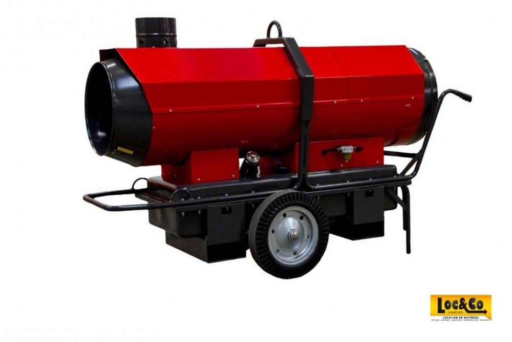 Location générateur d'air chaud dans toute la France 70 kW - Biocarburant