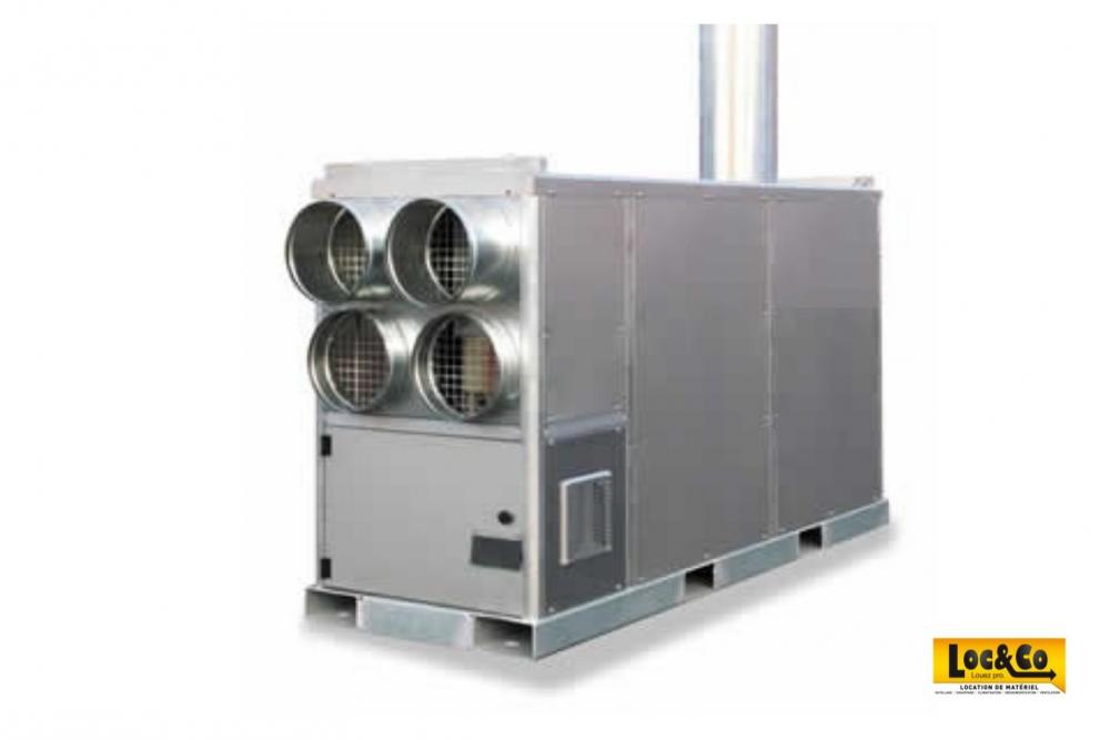 Location chauffage centrifuge dans toute la France 200 kW - 400V - Biocarburant