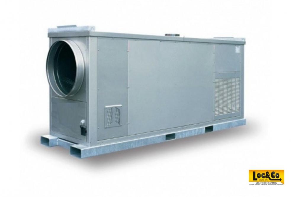 Location générateur d'air chaud 400 kW - Biocarburant