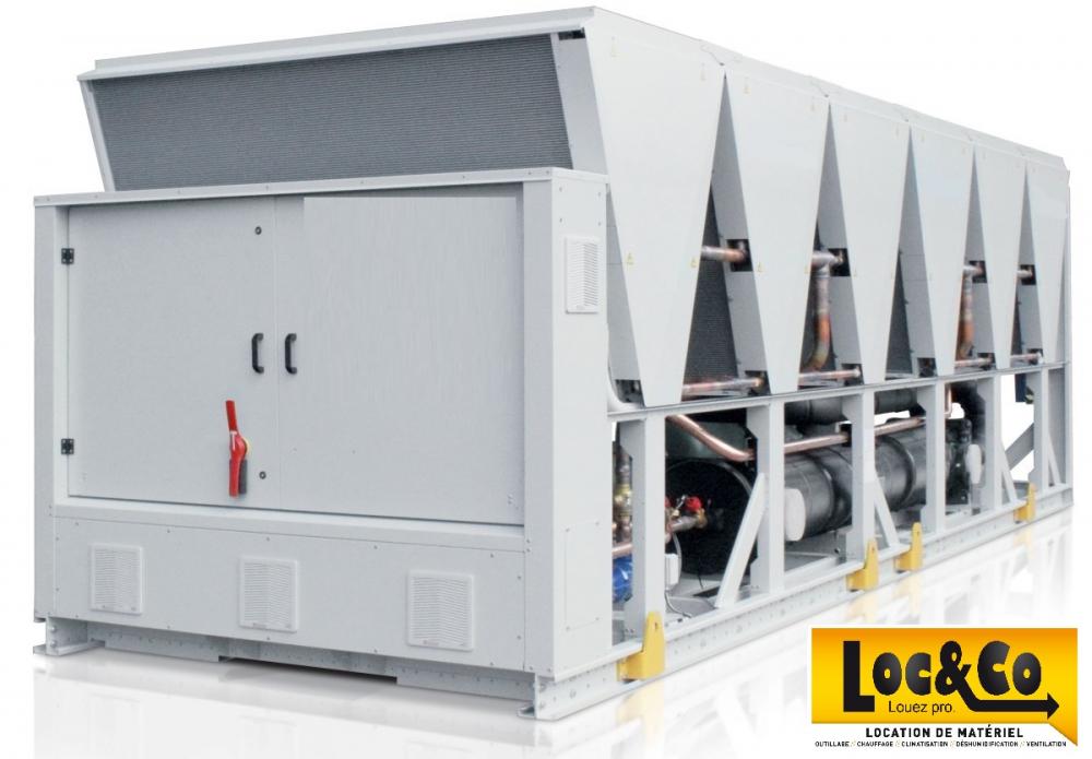 Location Groupes Froid / Location groupe eau glacée réversible / Location pompe à chaleur / GF600REV