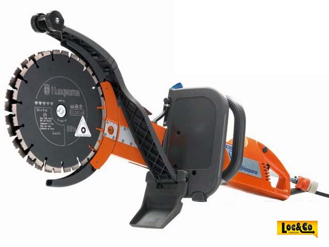 Location découpeuse double disque - Profondeur 400 mm