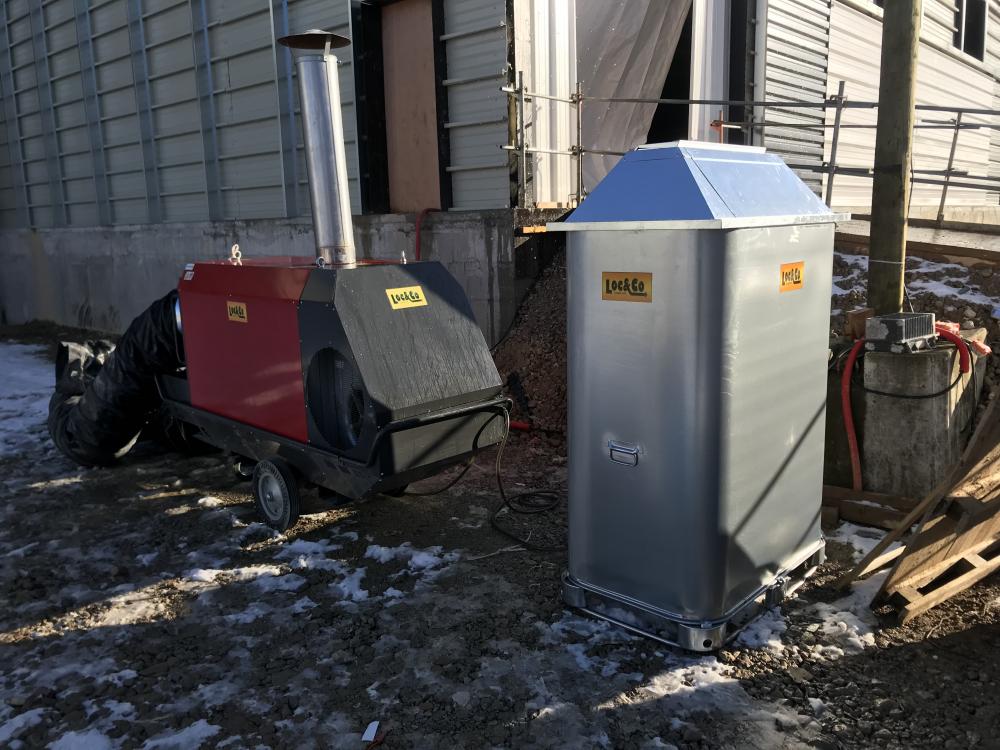Location cuve à fioul 1000L mobile palettisable dans toute la France - Double peau 