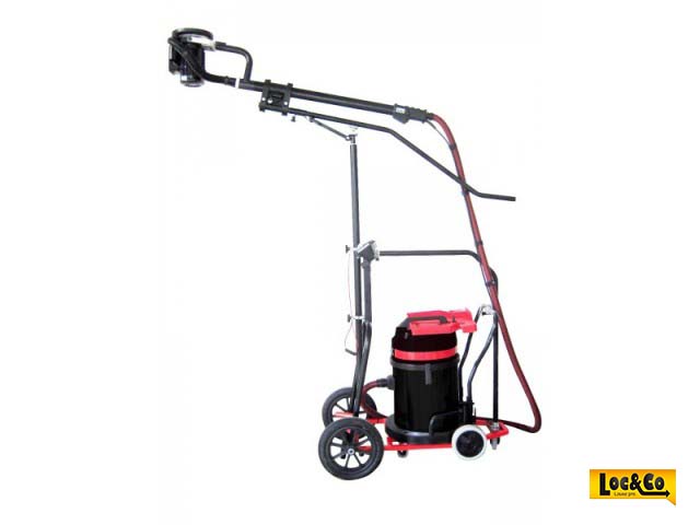 Location chariot de ponçage plafonds & murs béton – 125 mm