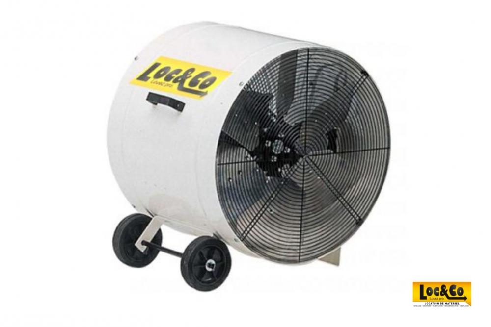 Location extracteur d'air hélicoïdal dans toute la France - 16 000 m3/h – 400V