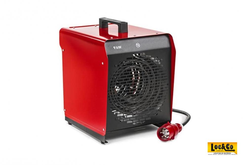 Location générateur d\'air chaud pellet dans toute la France - 150 kW