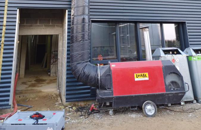 Chauffages air chaud combustible premium