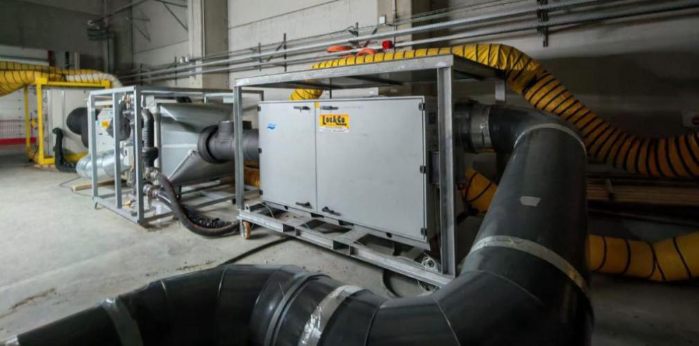 Installation d'un groupe froid pour un process de fabrication de batteries